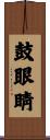 鼓眼睛 Scroll