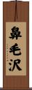 鼻毛沢 Scroll