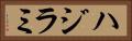 ハジラミ Horizontal Portrait
