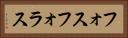 フォスフォラス Horizontal Portrait