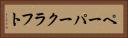 ペーパークラフト Horizontal Portrait