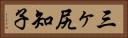 三ヶ尻知子 Horizontal Portrait