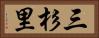 三杉里 Horizontal Portrait