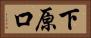 下原口 Horizontal Portrait