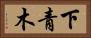 下青木 Horizontal Portrait
