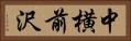 中横前沢 Horizontal Portrait