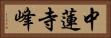 中蓮寺峰 Horizontal Portrait