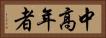 中高年者 Horizontal Portrait