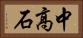 中高石 Horizontal Portrait