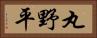 丸野平 Horizontal Portrait