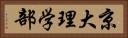 京大理学部 Horizontal Portrait