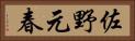 佐野元春 Horizontal Portrait