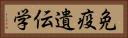 免疫遺伝学 Horizontal Portrait