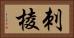 刺棱 Horizontal Portrait