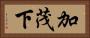 加茂下 Horizontal Portrait