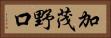 加茂野口 Horizontal Portrait