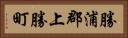 勝浦郡上勝町 Horizontal Portrait