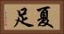 夏足 Horizontal Portrait