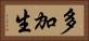 多加生 Horizontal Portrait