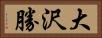 大沢勝 Horizontal Portrait