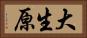 大生原 Horizontal Portrait