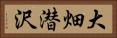 大畑潜沢 Horizontal Portrait