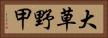 大草野甲 Horizontal Portrait