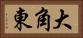 大角東 Horizontal Portrait