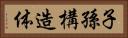 子孫構造体 Horizontal Portrait