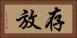存放 Horizontal Portrait