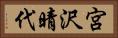 宮沢晴代 Horizontal Portrait