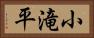 小滝平 Horizontal Portrait