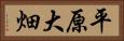 平原大畑 Horizontal Portrait