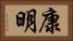 康明 Horizontal Portrait