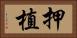押植 Horizontal Portrait