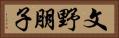 文野朋子 Horizontal Portrait