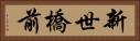 新世橋前 Horizontal Portrait