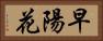 早陽花 Horizontal Portrait
