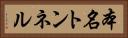 本名トンネル Horizontal Portrait