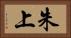 朱上 Horizontal Portrait