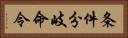 条件分岐命令 Horizontal Portrait