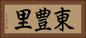 東豊里 Horizontal Portrait