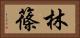 林篠 Horizontal Portrait