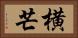 横芒 Horizontal Portrait