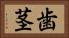歯茎 Horizontal Portrait