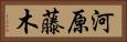 河原藤木 Horizontal Portrait