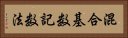 混合基数記数法 Horizontal Portrait