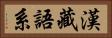 漢藏語系 Horizontal Portrait
