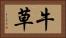 牛草 Horizontal Portrait