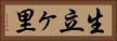 生立ヶ里 Horizontal Portrait